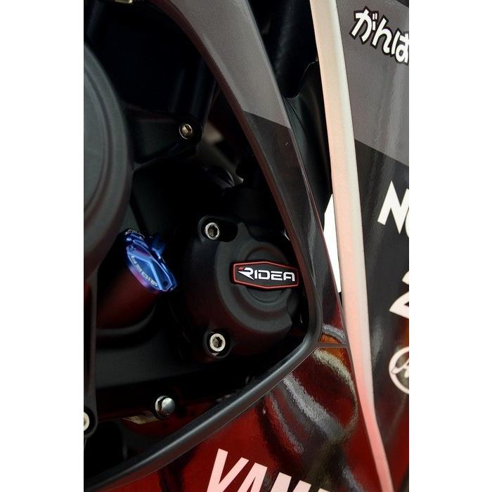 RIDEA リデア 炭素繊維強化ウォーターポンプカバー MT-03 (2015-) MT-25 YZF-R25 YZF-R3 MT03 YAMAHA ヤマハ ラジエーター 冷却関連 エンジンの画像
