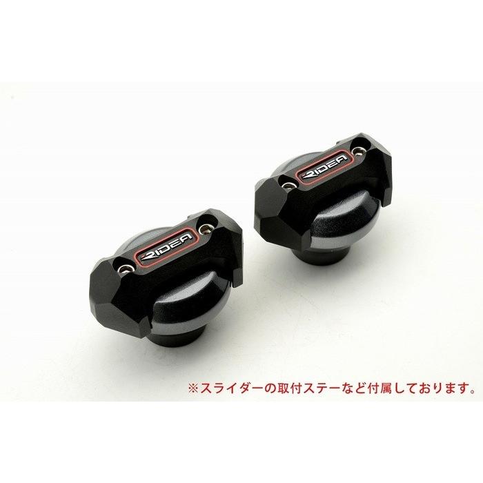 RIDEA リデア フレームスライダー メタリックタイプ カラー：チタン MT-10 YZF-R1M YZF-R1 YAMAHA ヤマハ エンジンスライダー・フレームスライダー フレーム | RIDEA