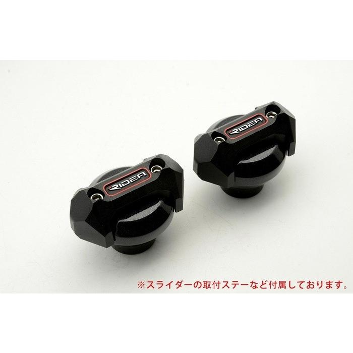RIDEA リデア RIDEA フレームスライダー メタリックタイプ カラー：ブラック GSX-S750 SUZUKI スズキ