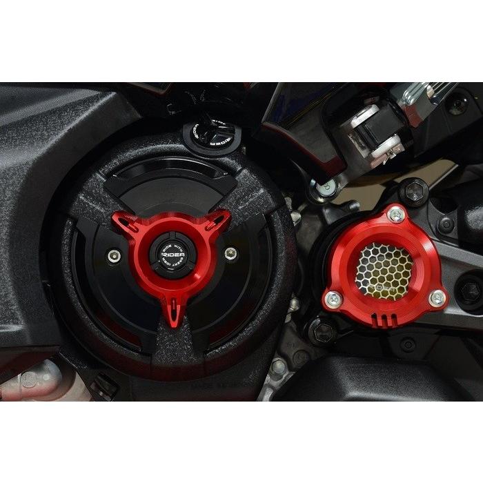 RIDEA リデア スイングアームカバー カラー：チタン TMAX530 YAMAHA ヤマハ スイングアームカバー・プロテクター 外装 | RIDEA | 02