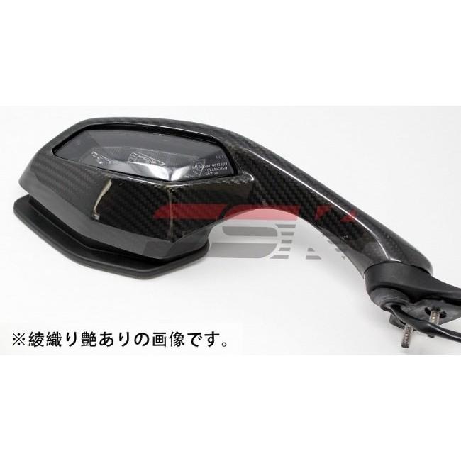 SPEEDRA スピードラ SSK ミラーカバー ドライカーボン タイプ：平織り艶消し YZF-R1 YAMAHA ヤマハ その他ミラーオプション・補修部品 ハンドル | SPEEDRA | 02
