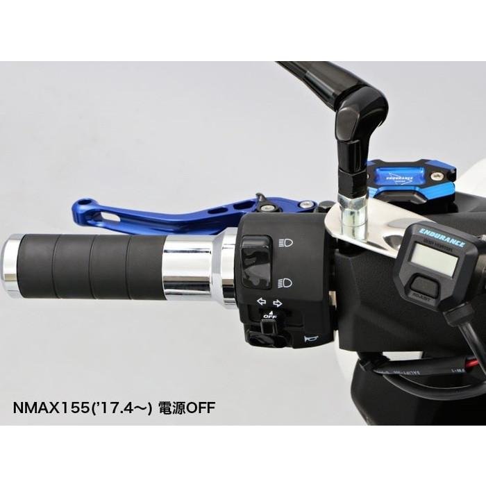 ENDURANCE エンデュランス アルミグリップヒーターHG125 カラー：シルバー 12V車、ハンドル径22.2mm グリップヒーター | ENDURANCE（バイク） | 02