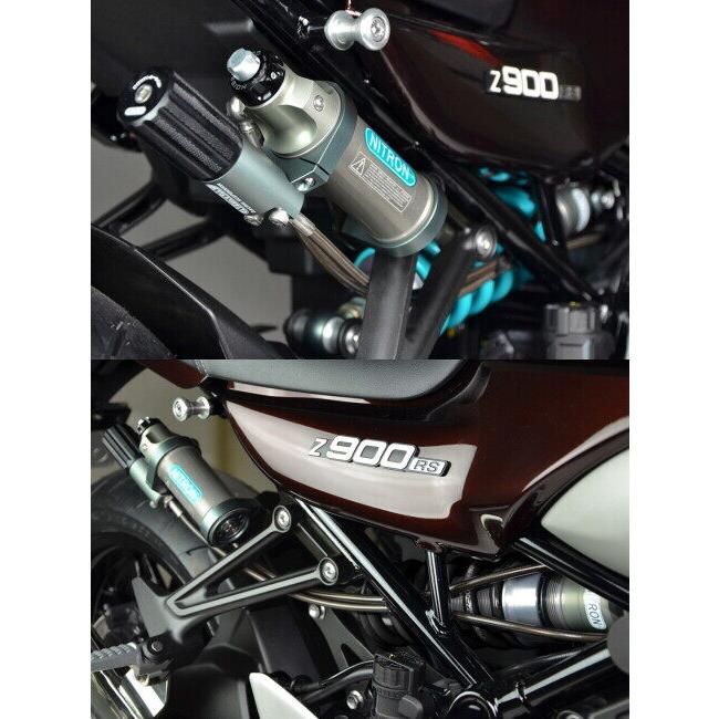 NITRON ナイトロン リアサスペンションモノショック NTR R3シリーズ スプリングカラー：ターコイズブルー Z900RS CAFE KAWASAKI カワサキ リアサスペンション | NITRON | 05