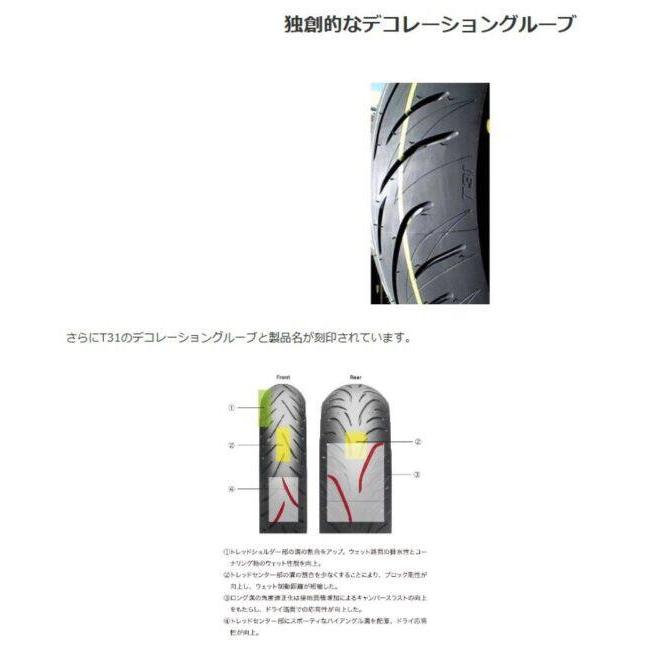 BRIDGESTONE（ブリヂストン） BATTLAX SPORT TOURING T31 【160
