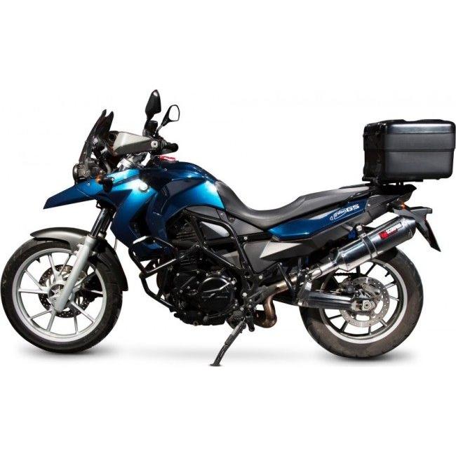 SCORPION スコーピオン ファクトリーオーバル スリップオンマフラー F650 GS BMW マフラーの画像