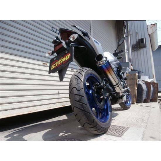 YZF-R25 　R25　サイレンサー　スリップオン　チタン STING R＆D スティングアールアンドディー YZF-R25用 チタンシェル