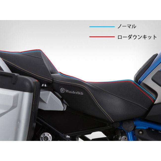 BMWローダウンシート Wunderlich（ワンダーリッヒ） ローダウンキット for ライダーシート