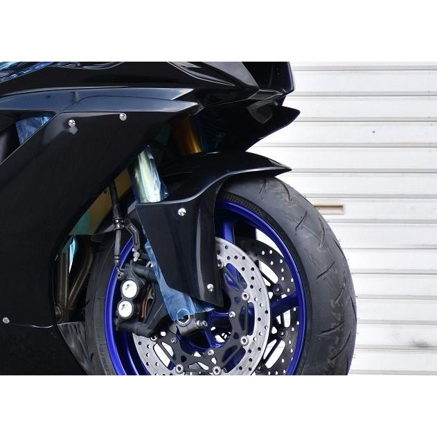 才谷屋 才谷屋:サイタニヤ フロントフェンダー タイプ：黒ゲル YZF-R6