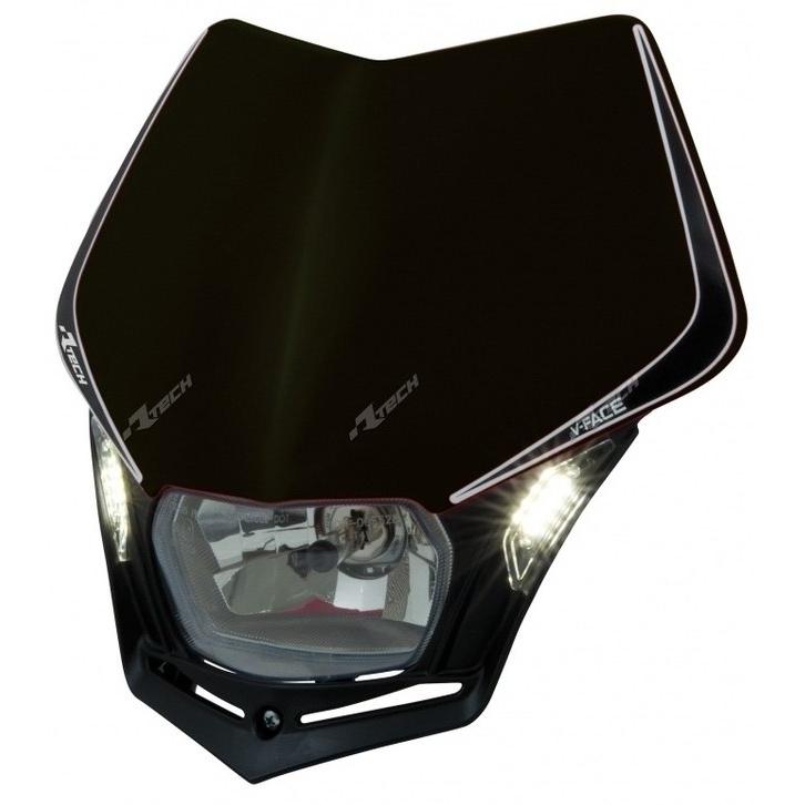 RACETECH レーステック V-Face Headlight Led Black ヘッドライト 灯火類 電装系 | ブランド登録なし