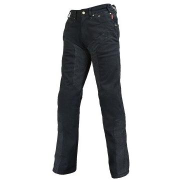 ROUGH＆ROAD ラフ＆ロード ハーフメッシュストレッチブラックデニムパンツLF サイズ：MW(30-36inch) デニムパンツ・ジーンズ・チノパンツ パンツ・ボトムス | ラフ＆ロード