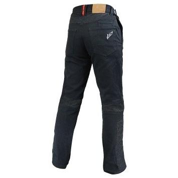 ROUGH＆ROAD ラフ＆ロード ハーフメッシュストレッチブラックデニムパンツLF サイズ：MW(30-36inch) デニムパンツ・ジーンズ・チノパンツ パンツ・ボトムス | ラフ＆ロード | 01