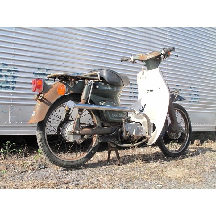 ホットラップ　スーパーカブ50 キャブ車用マフラー Amazon | スーパーカフﾞ50cc用(キャブ車） ドラッグマフラー | フル