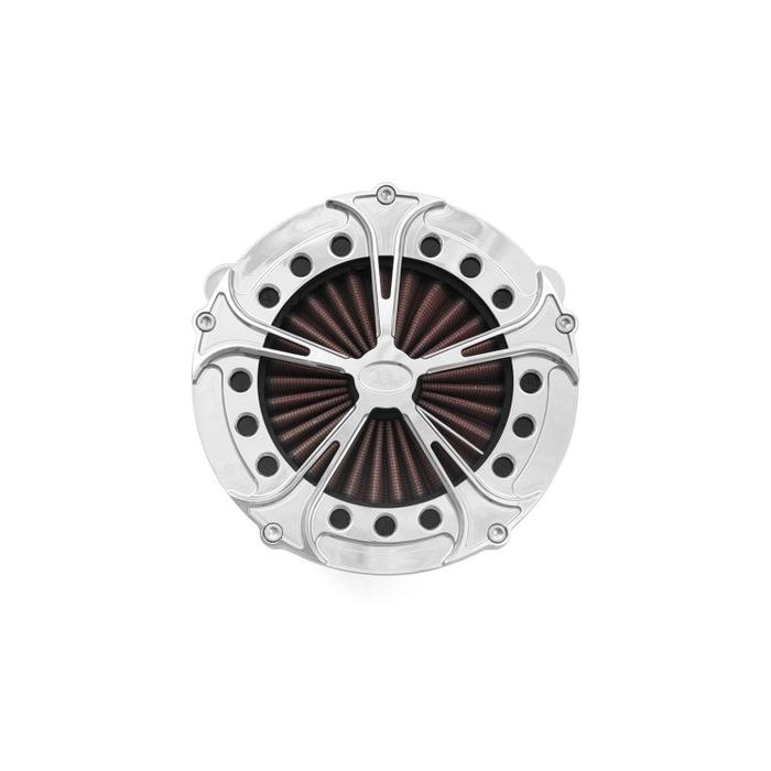 Ken’s factory ケンズファクトリー エアークリーナー Reverse Cone 5Spoke カラー：クローム / 電子スロットル TwinCam 吸気関連 エンジン_1