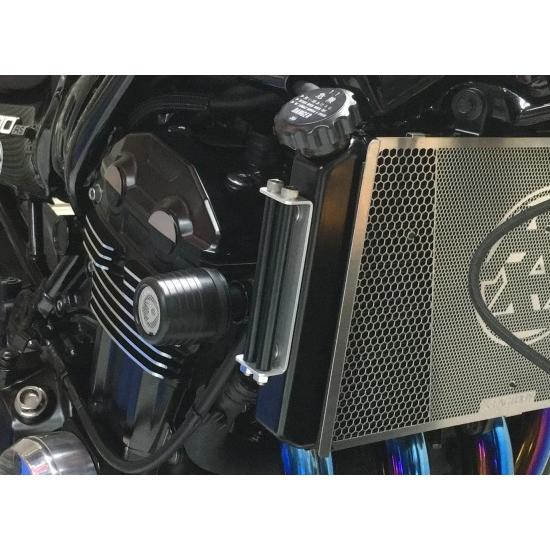 K-FACTORY ケイファクトリー ラジエターサイドカバー カラー：スーパーブラック Z900RS CAFE KAWASAKI カワサキ ラジエーター 冷却関連 エンジン | K-FACTORY