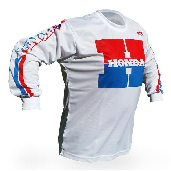 HollyEquip ホーリーエクイップ REIGN VMX HONDA 80s BIG H ジャージ サイズ：S／M オフロードジャージ オフロードバイクウェア アパレル | ブランド登録なし | 03