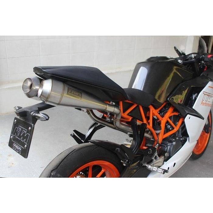 TYGA PERFORMANCE タイガパフォーマンス サイレンサー POSITION：Left RC390 KTM 補修・汎用サイレンサー マフラーの画像