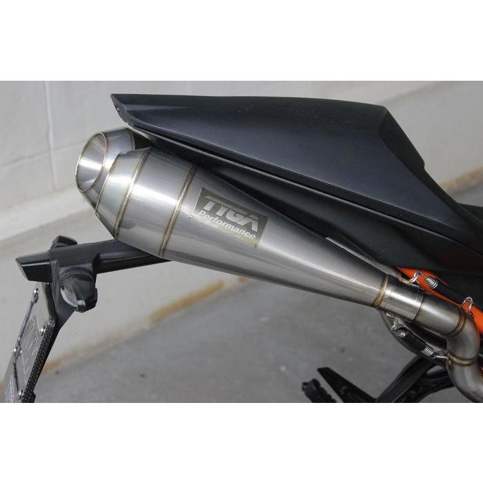 TYGA PERFORMANCE タイガパフォーマンス サイレンサー POSITION：Right RC390 KTM 補修・汎用サイレンサー マフラーの画像