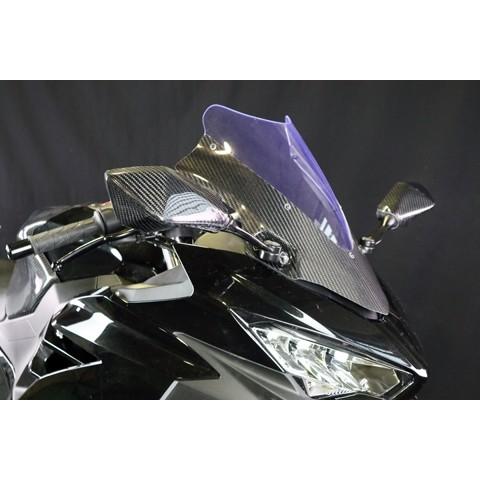 A-TECH（エーテック） 純正用ミラーカバー 素材：FRP／ブラック(FB