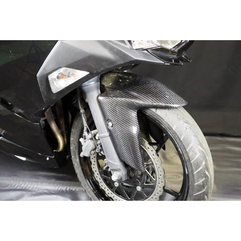 A-TECH エーテック フロントフェンダー SPL 素材：FRP／ホワイト(FW) ニンジャ250 ニンジャ400 KAWASAKI カワサキ フェンダー関連 外装_1