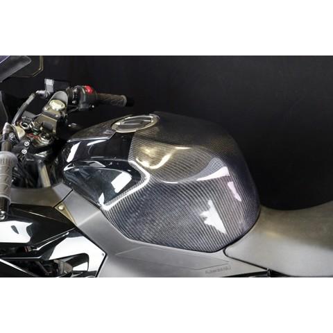A-TECH エーテック タンクパッド タイプR 素材：FRP／ホワイト(FW) ニンジャ250 ニンジャ400 KAWASAKI カワサキ タンク関連 外装の画像
