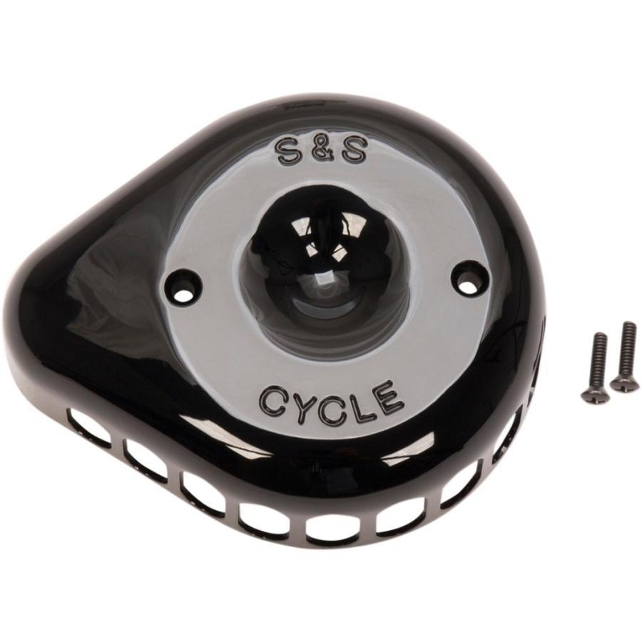 S&S CYCLE エスアンドエス サイクル Stealth Air Cleaner Cover Color/Finish：Black/Gloss(Base Color：Black/Base Finish：Gloss)［1014-0273］ 外装 | ブランド登録なし