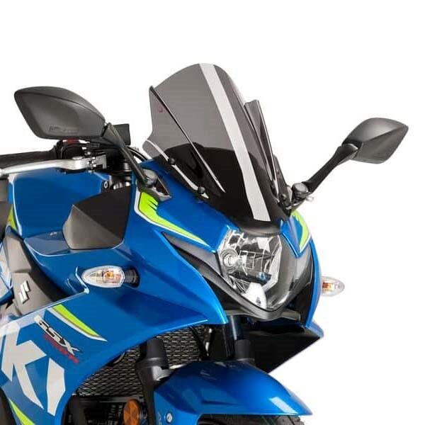 GSX250R(17-19)Puig [DARKSMOKE] プーチスクリーン Puig（プーチ） レーシングスクリーン カラー：ダークスモーク GSX250R