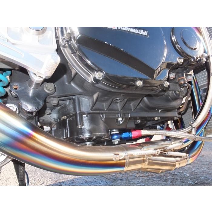 Auto Magicオートマジック Auto Magic チタン手曲げマフラー エキパイのみ GPZ900 Ninja KAWASAKI カワサキ 23697803ウェビック1号店