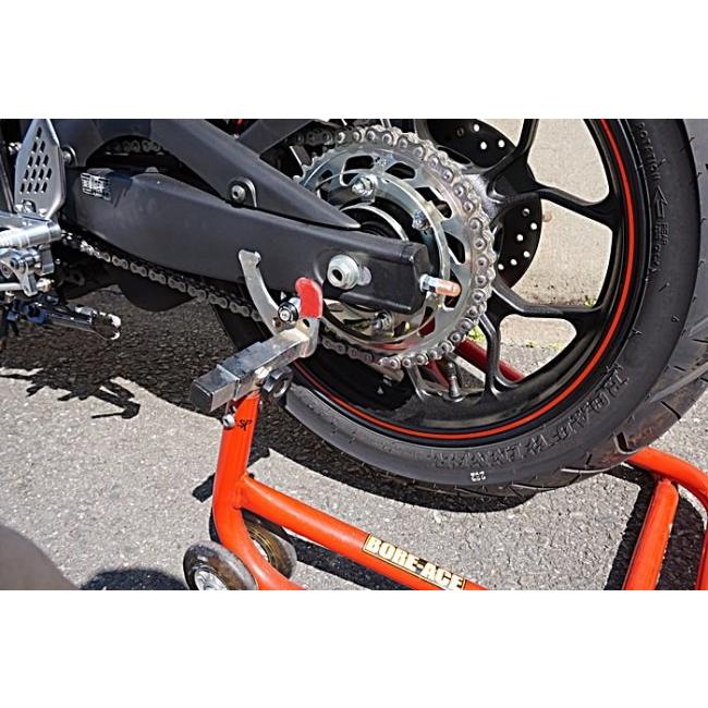 BORE ACE ボアエース スタンドフック M6用 カラー：シルバー YZF-R25 YZF-R3 YAMAHA ヤマハ フレーム | BOREーACE | 04