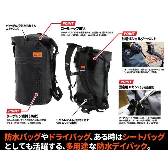 DOPPELGANGER ドッペルギャンガー ターポリンデイパック リュックサック・ナップザック バッグ | ドッペルギャンガー | 06