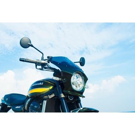 World Walk ワールドウォーク ビキニカウル 【Rタイプ】 スクリーンカラー：スモーク / カラー：メタリックスパークブラック Z900RS KAWASAKI カワサキ 外装_8