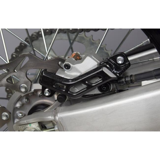 Scar Racing スカーレーシング カーボンリアキャリパーガード FANTIC ファンティック YAMAHA ヤマハ キャリパーガード フレームの画像
