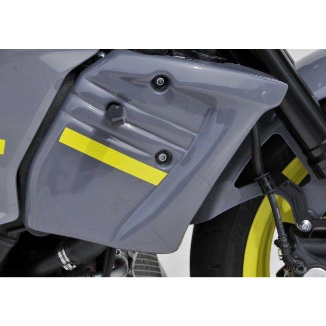 BODY STYLE ボディースタイル スポーツライン ラジエーターサイドカバー【Sportsline radiator side cover】 MT-10 YAMAHA ヤマハ 冷却関連 エンジンの画像