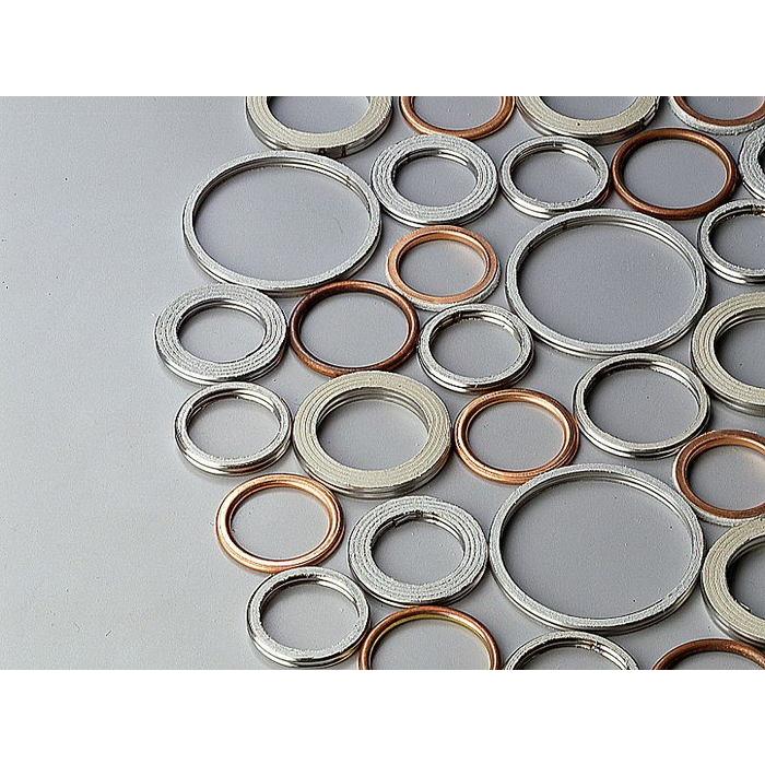 RC-ENGINEERING RCエンジニアリング エキゾーストマフラーガスケット ZEPHYR1100 ZRX1100 KAWASAKI カワサキ 汎用ワッシャー 外装 | ブランド登録なし | 01