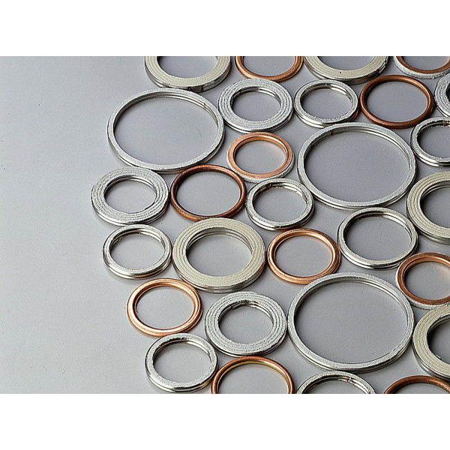 RC-ENGINEERING RCエンジニアリング エキゾーストマフラーガスケット TZR250 SPR SP RS R TDR250 RZ350R RZ250 RR R1-Z YAMAHA ヤマハ エキゾーストガスケット | ブランド登録なし | 01