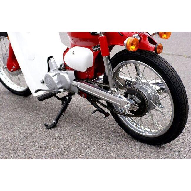 GM-MOTO ジーエムモト カブ用 アルミスイングアーム GF ＋10cm