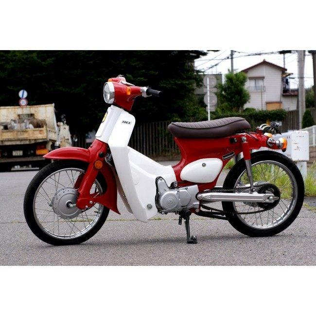 GM-MOTO ジーエムモト カブ用 アルミスイングアーム GF ＋5cm アクスル
