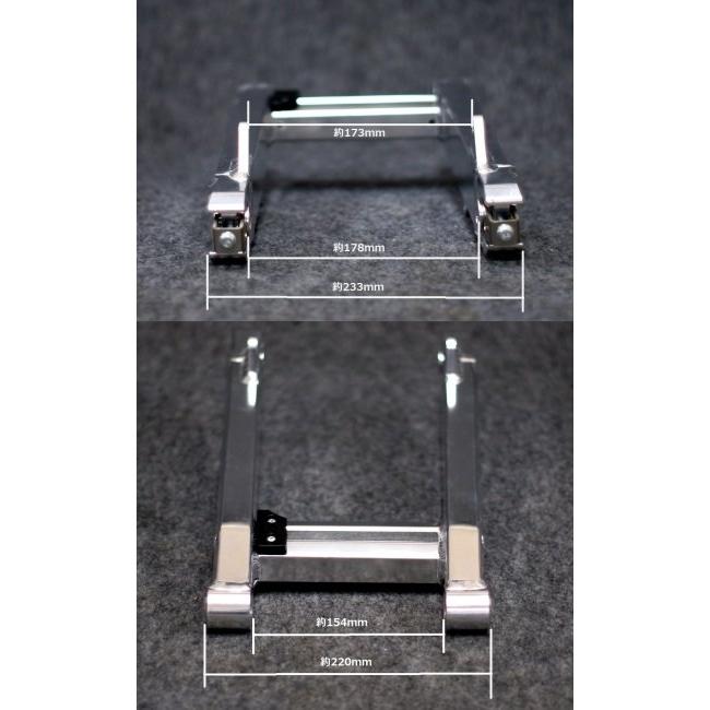 GM-MOTO ジーエムモト カブ用 アルミスイングアーム GF ＋5cm