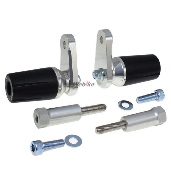 OVER オーヴァー エンジンスライダー カラー：シルバーアルマイト仕上げ Z900RS Cafe KAWASAKI カワサキ エンジンスライダー・フレームスライダー フレーム | OVER RACING | 01