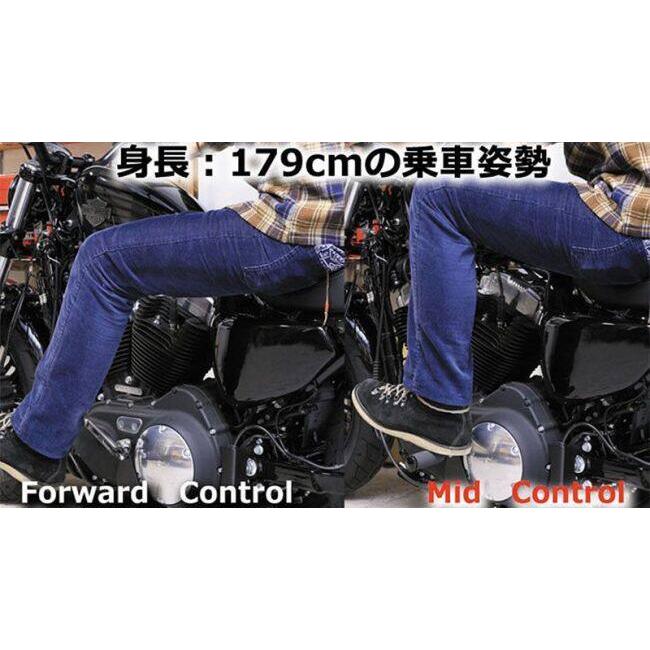 KIJIMA キジマ ミッドコントロールキット カラー：ブラック HARLEY-DAVIDSON ハーレーダビッドソン バックステップ ステップ 足回り | KIJIMA | 03