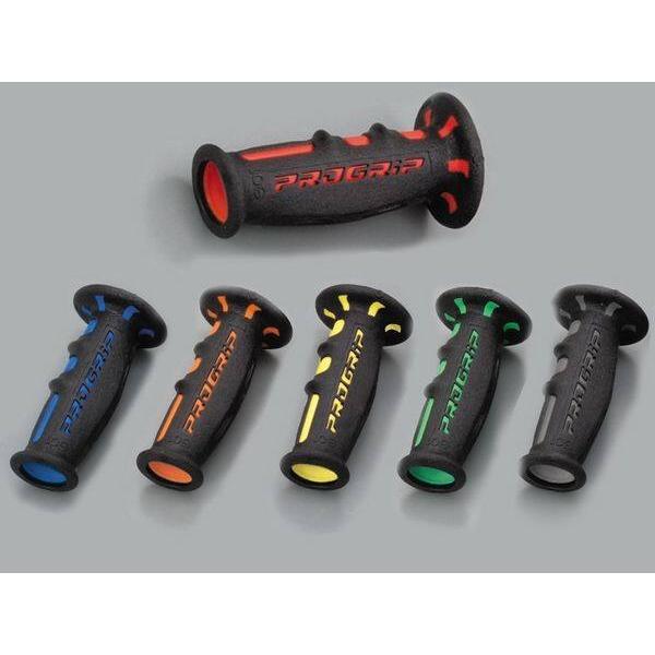 PROGRIP プログリップ スーパーバイクグリップ ＃601 カラー：ブラック／グレー V ストローム 250SX  CBR650R E-clutch SUZUKI スズキ HONDA ホンダ グリップ | プログリップ | 01