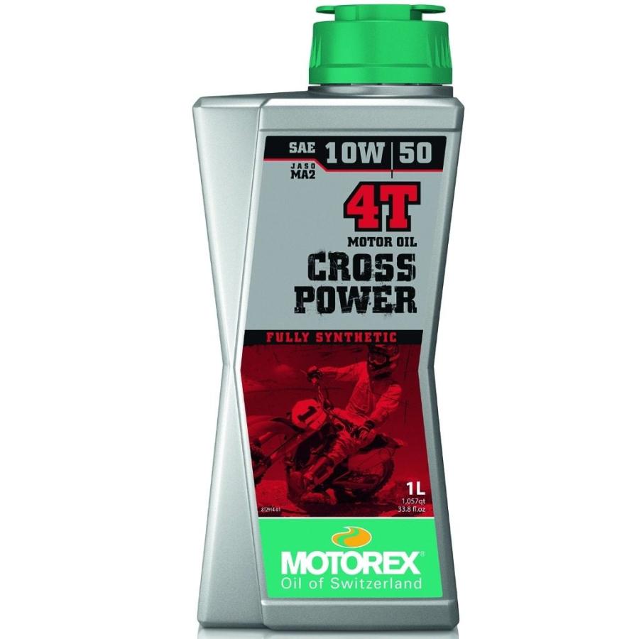 MOTOREX モトレックス CROSS POWER 4T (クロス パワー) 【10W-50】【4サイクルオイル】 容量：1L 4サイクルオイル オイル | MOTOREX