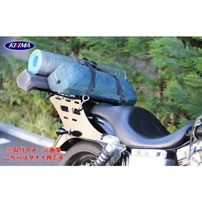 KIJIMA キジマ デタッチャブルマウントキャリア カラー：ブラック塗装 HARLEY-DAVIDSON ハーレーダビッドソン リアキャリア 外装 | KIJIMA | 06