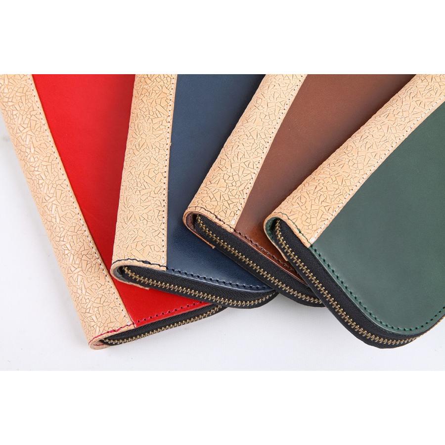 DEGNER（デグナー） レザーウォレット カラー：ブルー 財布