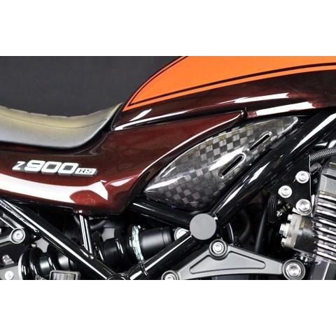 Z900RS 【新品未開封】 A-TECH タンクサイドプレート A-TECH エーテック タンクサイドプレート 素材：ドライカーボン