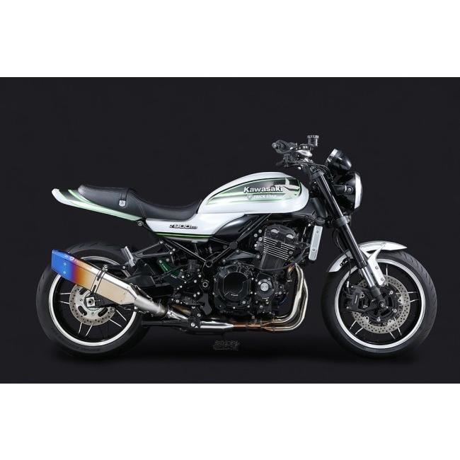 TRICKSTAR トリックスター レーシングスリップオンマフラー IKAZUCHI タイプ：焼チタンサイレンサー Z900RS KAWASAKI カワサキ スリップオンマフラー マフラー | TRICK STAR | 01