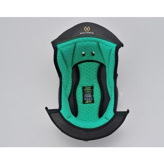 NOLAN ノーラン X-802RR センターパッド カーボンフィッティング サイズ：L ヘルメット内装センターパッド ヘルメット | NOLAN