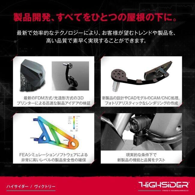 DAYTONA（デイトナ） 【Highsider：ハイサイダー】 バーエンドミラー