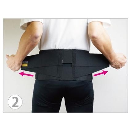 ROUGH＆ROAD ラフ＆ロード ラフブーメランベルト メッシュ 7インチ サイズ：ロング(36-46インチ、91-116cm) キドニーベルト・ウエストベルト プロテクター | ラフ＆ロード | 03