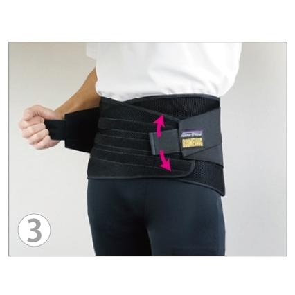 ROUGH＆ROAD ラフ＆ロード ラフブーメランベルト メッシュ 9インチ サイズ：ロング(36-46インチ、91-116cm) キドニーベルト・ウエストベルト プロテクター | ラフ＆ロード | 04