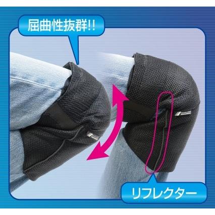 ROUGH＆ROAD ラフ＆ロード ステルスフィットメッシュニープロテクター 膝プロテクター・ニーガード プロテクター | ラフ＆ロード | 02